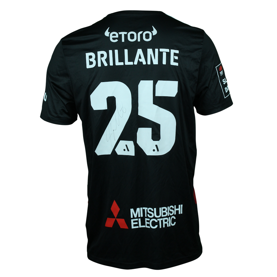 Joshua Brillante Western Sydney Wanderers shirt