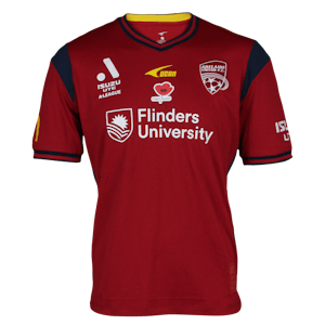Luke Duzel Adelaide United shirt