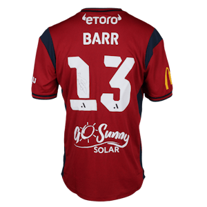 Lachlan Barr Adelaide United shirt