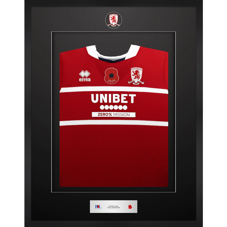 Limited Edition Poppy Frame | MatchWornShirt