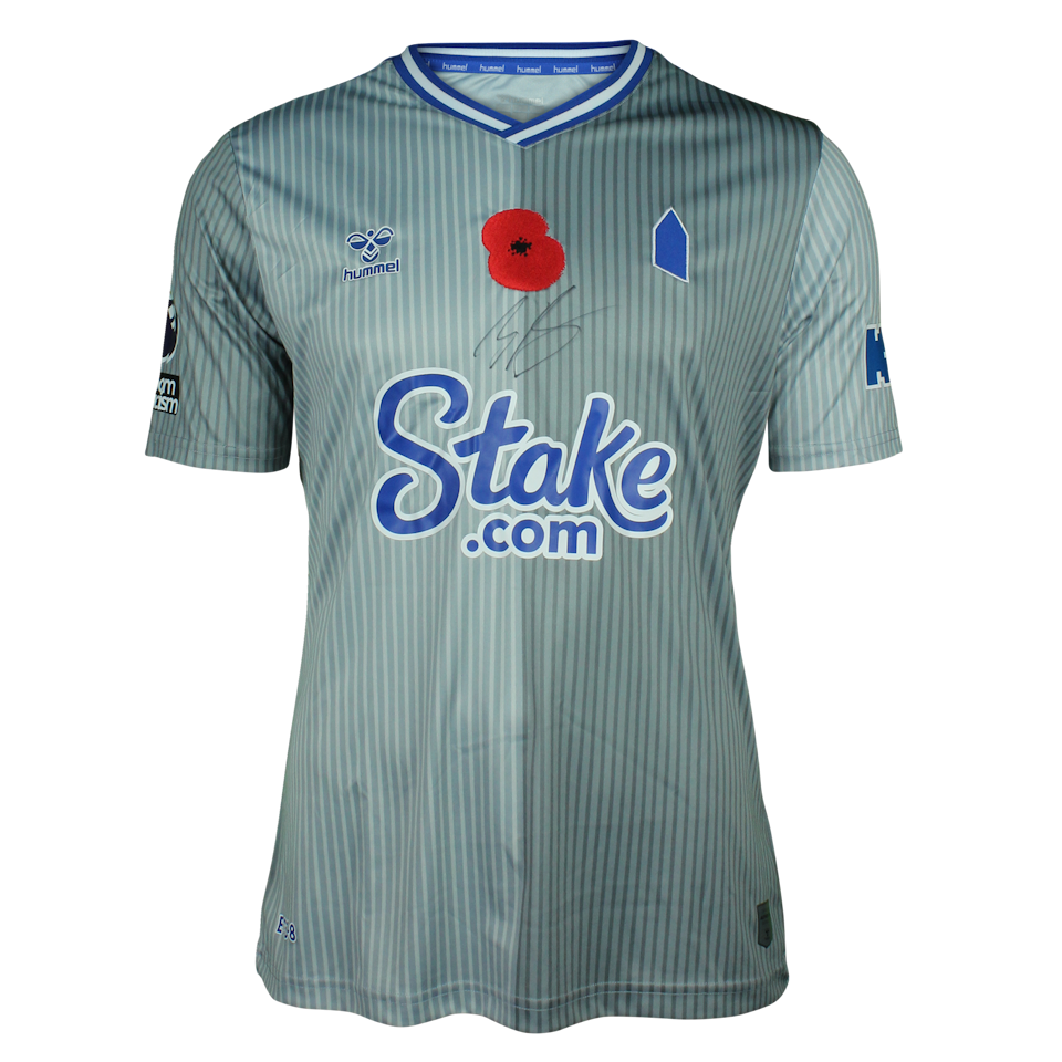 Jarrad Branthwaite Everton shirt