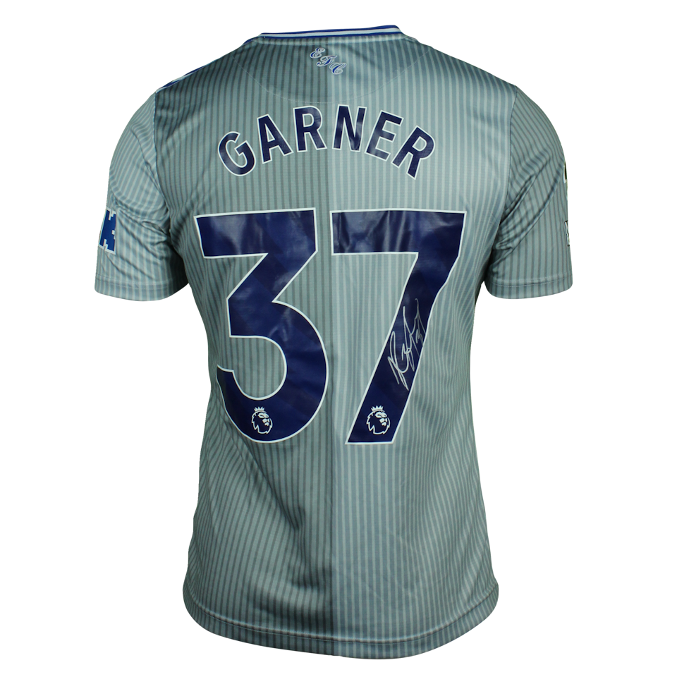 James Garner Everton shirt