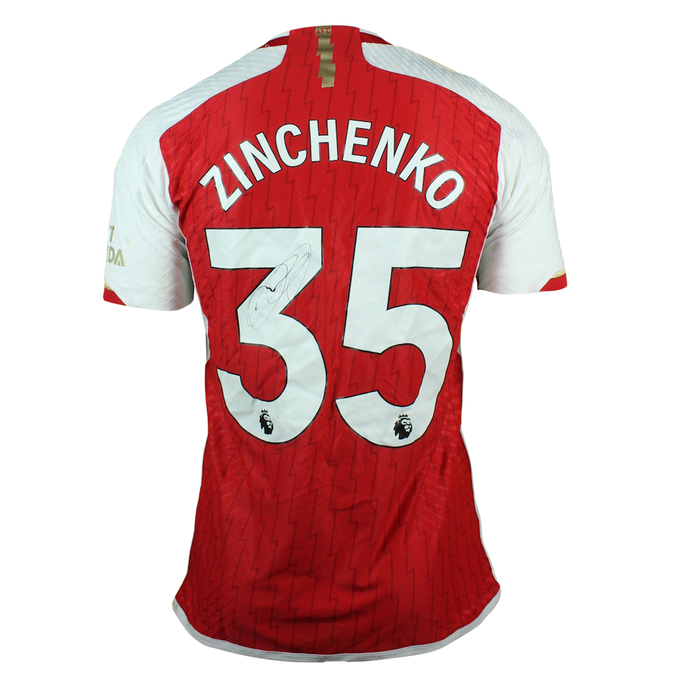 Oleksandr Zinchenko Arsenal shirt