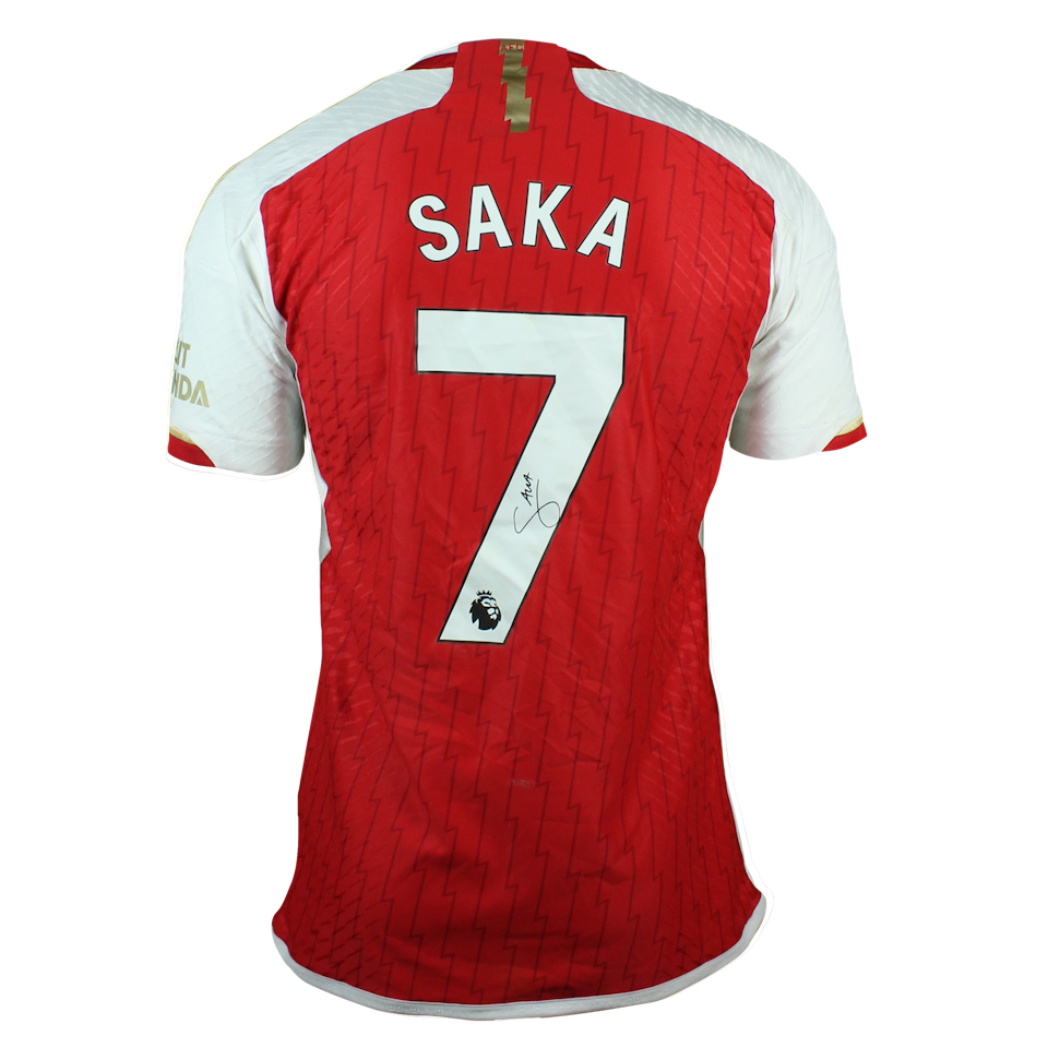 Bukayo Saka Arsenal shirt