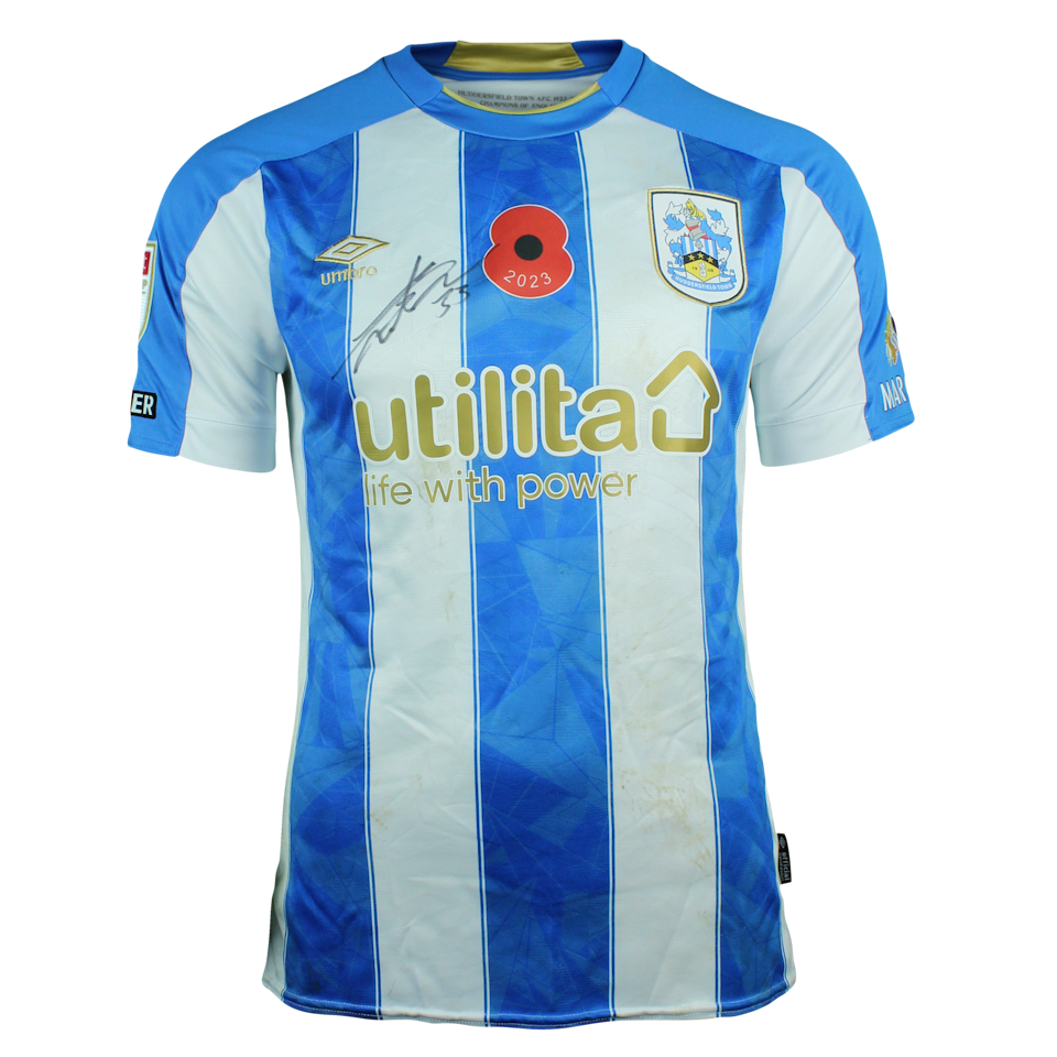 Yuta Nakayama 中山雄太 Huddersfield Town shirt