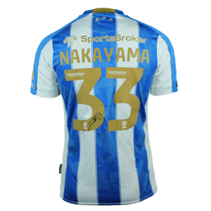 Yuta Nakayama 中山雄太 Huddersfield Town shirt