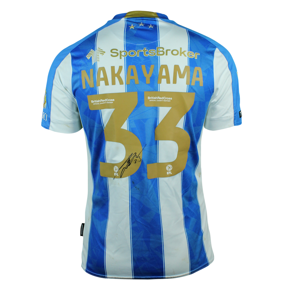 Yuta Nakayama 中山雄太 Huddersfield Town shirt
