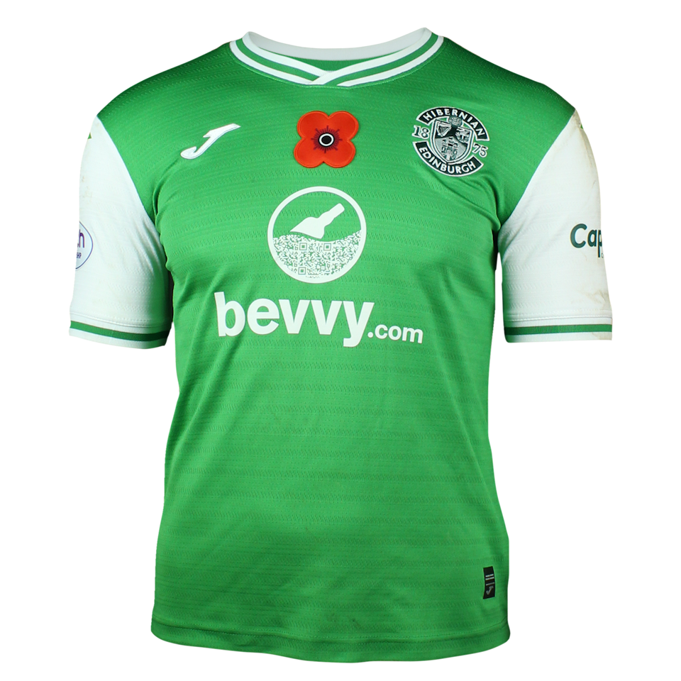 Martin Boyle Poppyscotland shirt