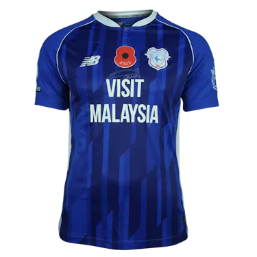 来自Cardiff City FC的Jamilu Collins球衣