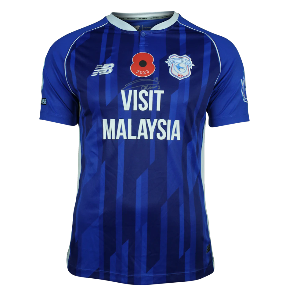 来自Cardiff City FC的Jamilu Collins球衣