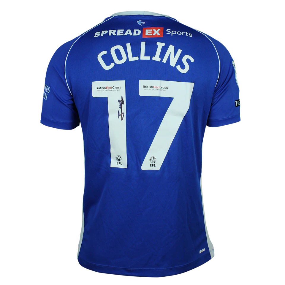 来自Cardiff City FC的Jamilu Collins球衣
