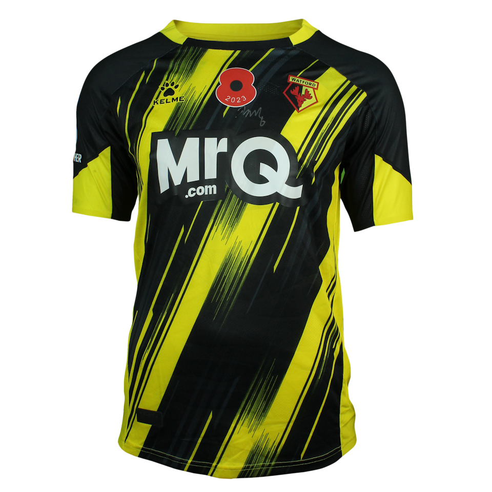 Watford 팀의 Jamal Lewis 셔츠