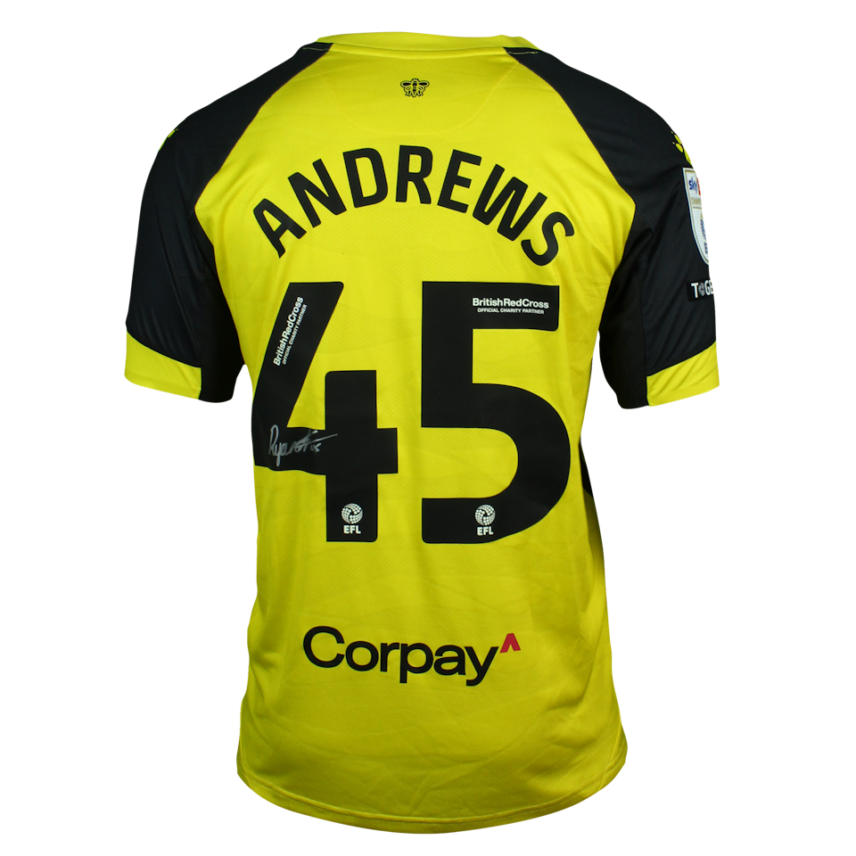 Ryan Andrews Watford shirt