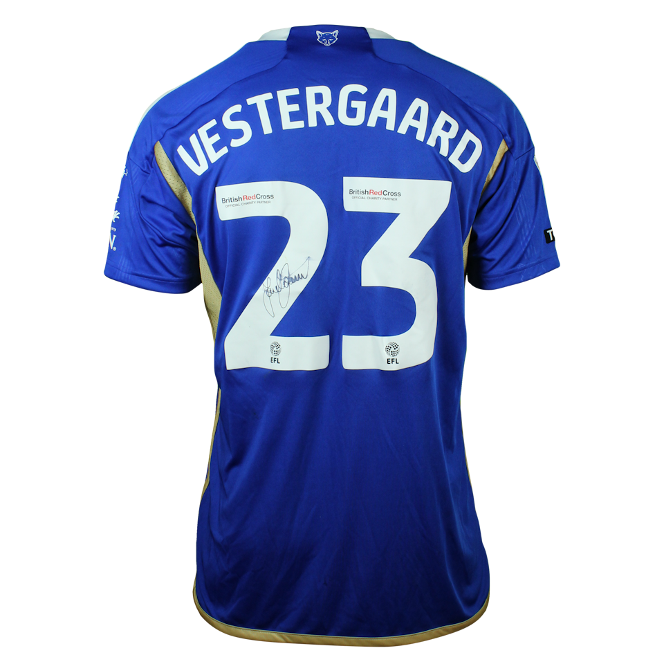 Jannik Vestergaard Leicester City jersey