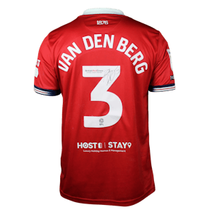 Rav van den Berg Middlesbrough shirt