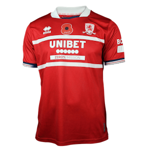 Rav van den Berg Middlesbrough shirt