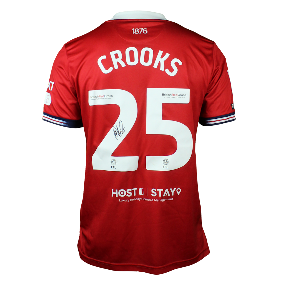 Middlesbrough-Trikot von Matty Crooks