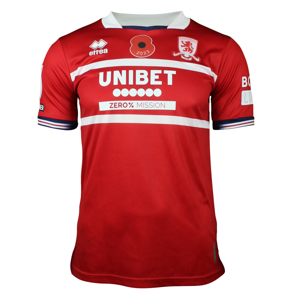 Hayden Hackney Middlesbrough shirt