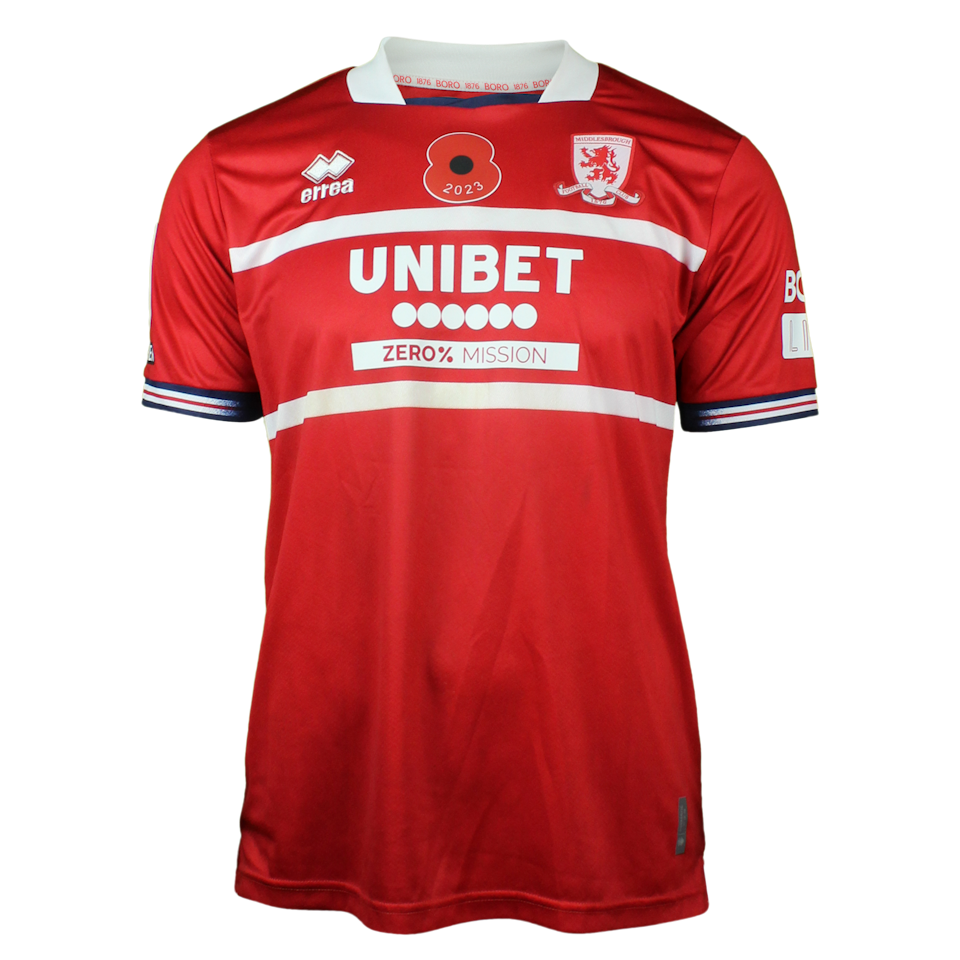 Josh Coburn Middlesbrough shirt