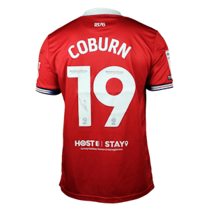 Josh Coburn Middlesbrough shirt