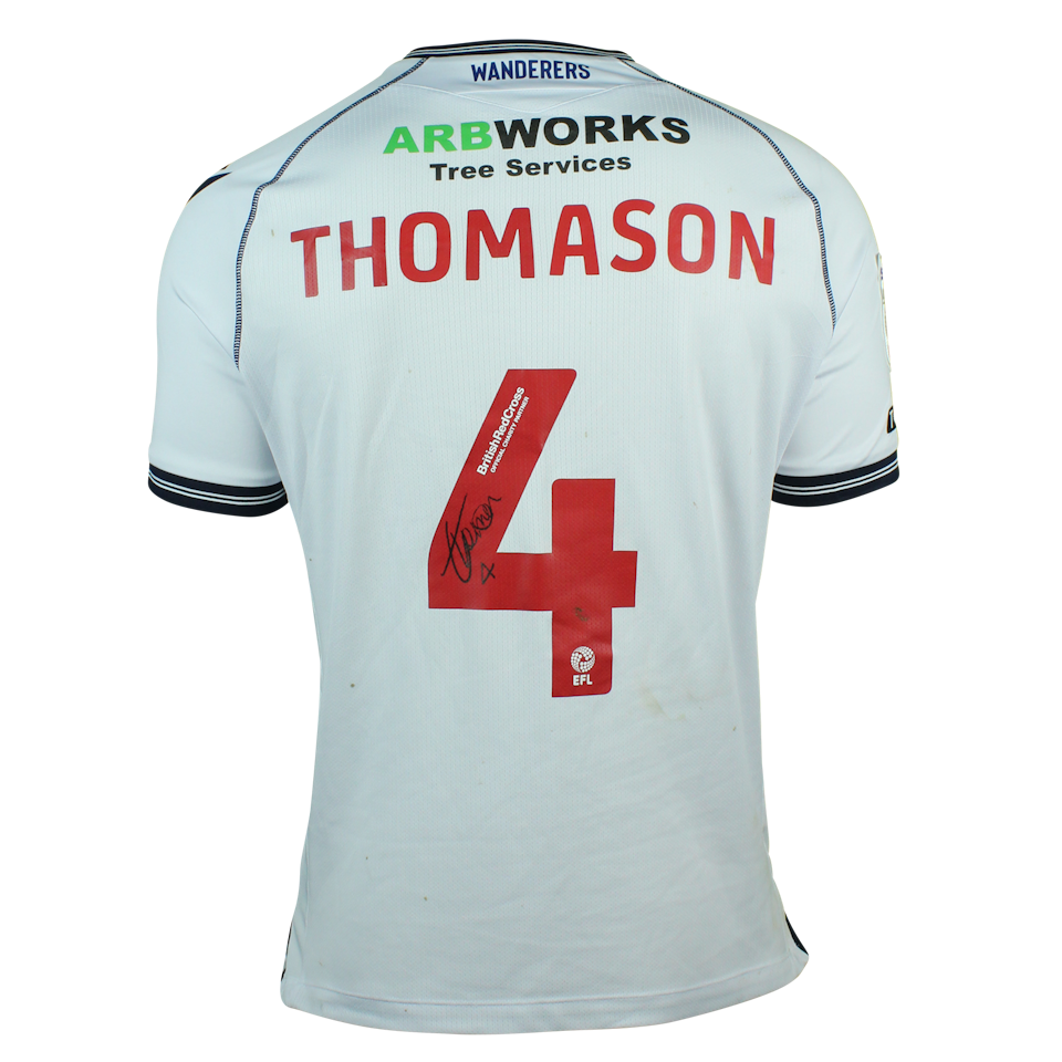 George Thomason Bolton Wanderers のシャツ
