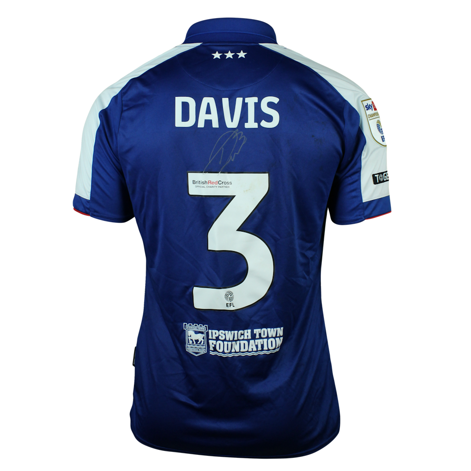 Leif Davis Ipswich Town shirt