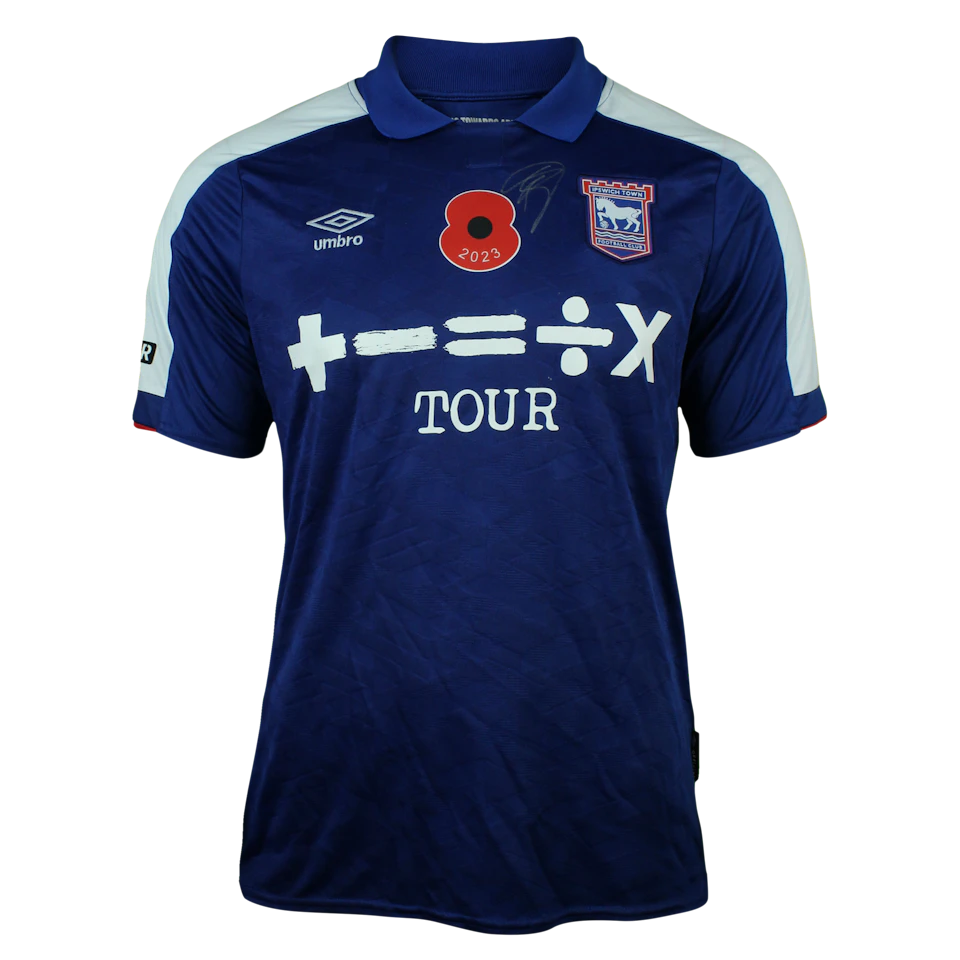 Sam Morsy Ipswich Town のシャツ