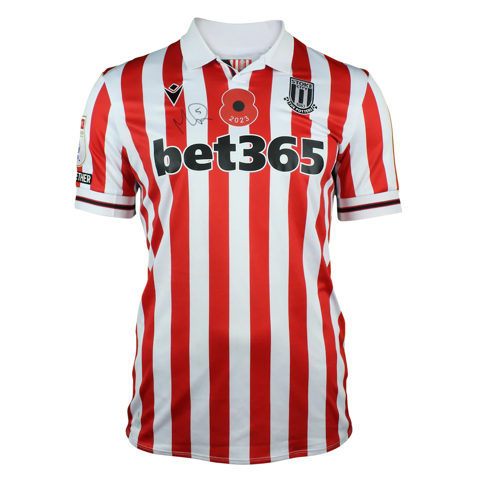 来自Stoke City的Michael Rose球衣