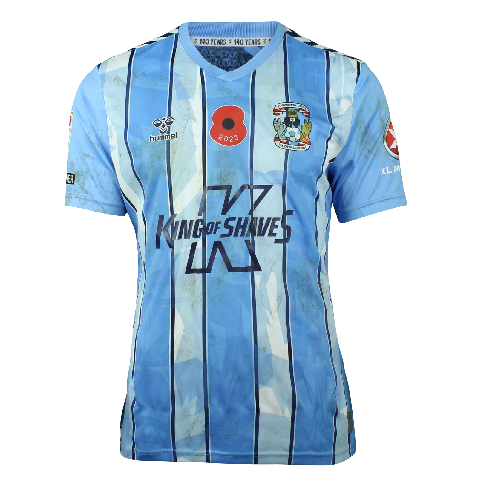 Official Coventry City Soccer Game-Worn Jerseys Auctions