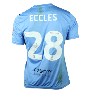 Coventry City 팀의 Josh Eccles 셔츠