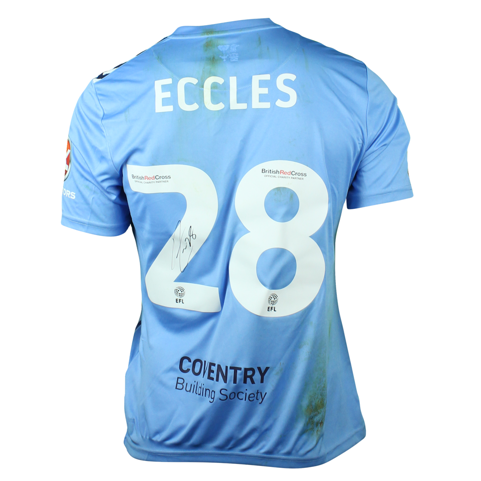Coventry City 팀의 Josh Eccles 셔츠