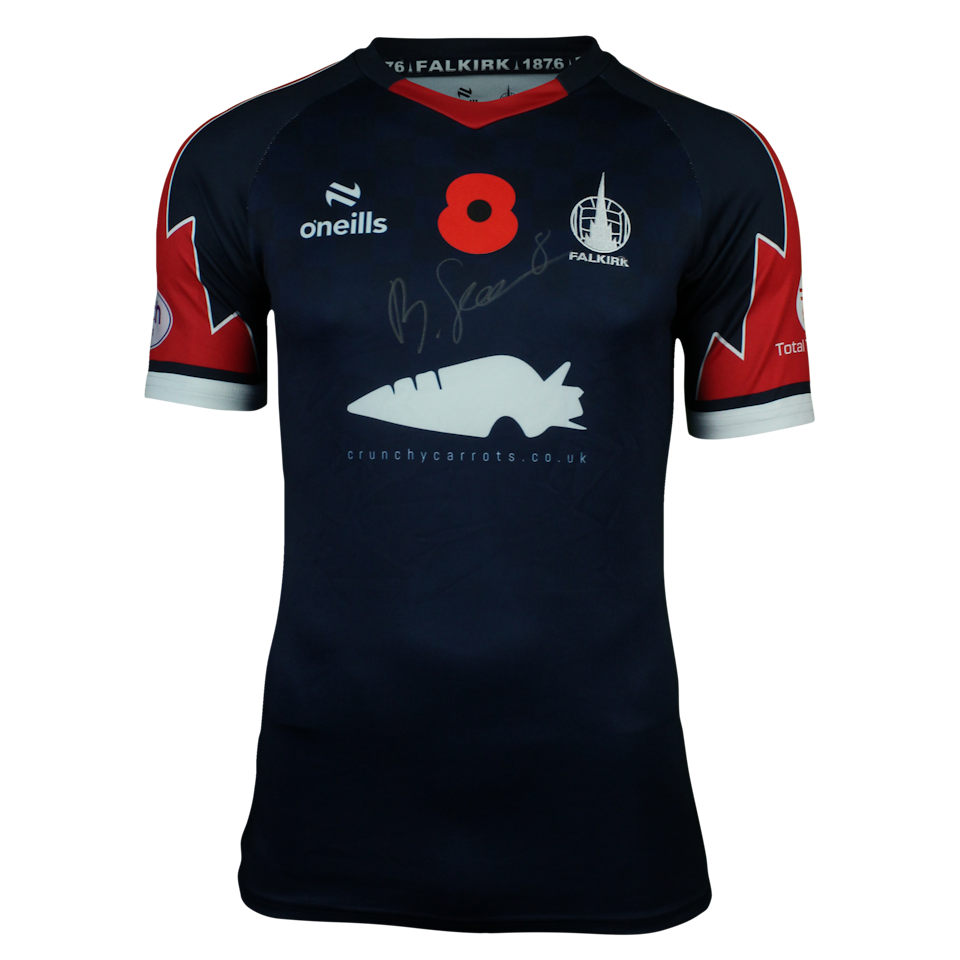 Brad Spencer Poppyscotland shirt