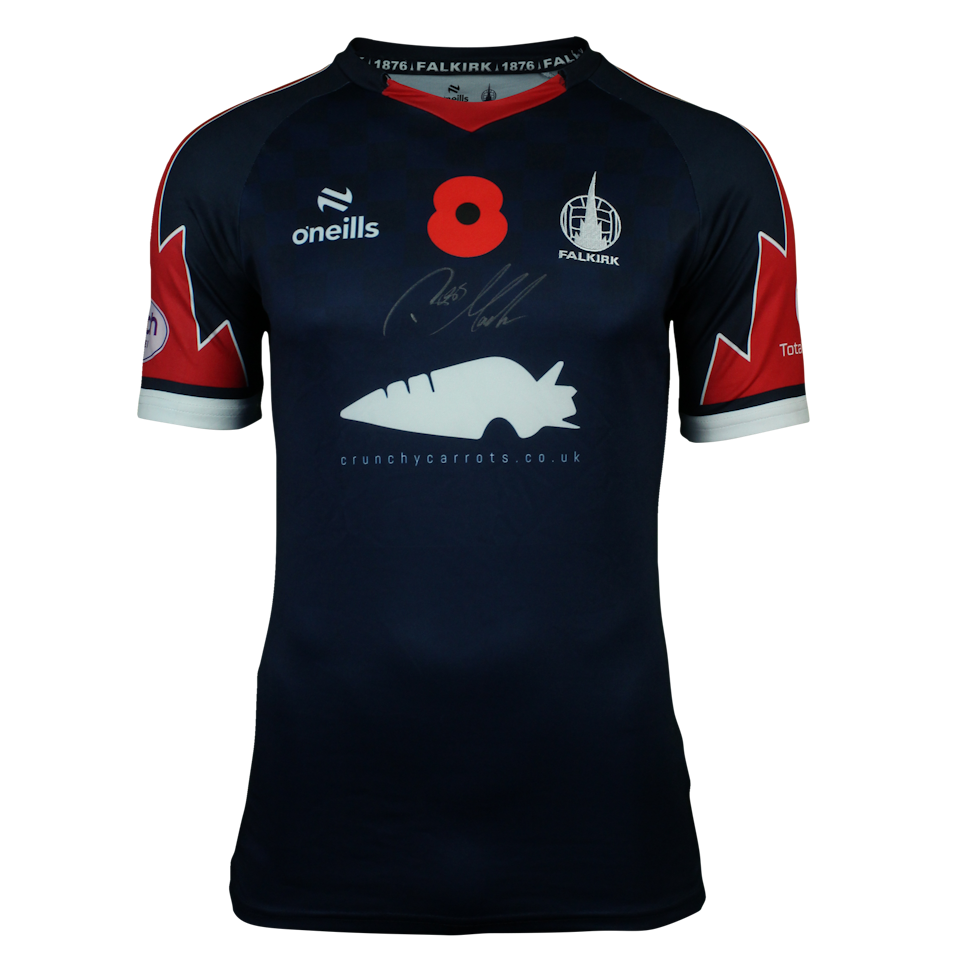 Ross MacIver Poppyscotland jersey