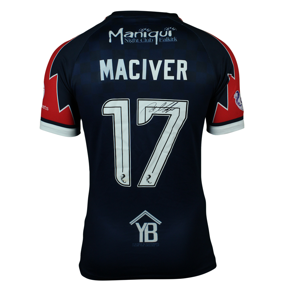Ross MacIver Poppyscotland jersey
