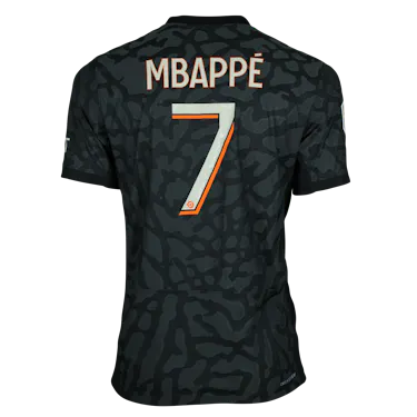 Paris Saint-Germain-Trikot von Kylian Mbappé