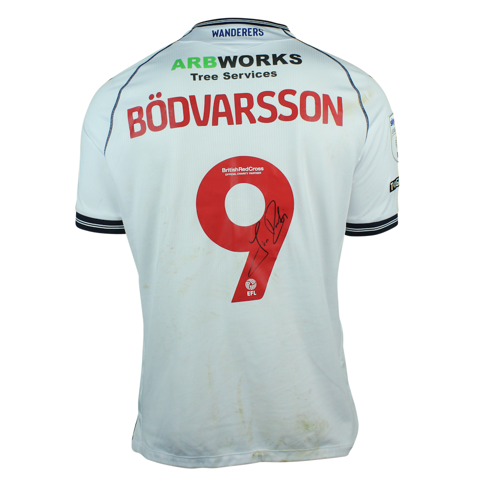 Jón Daði Böðvarsson Bolton Wanderers shirt