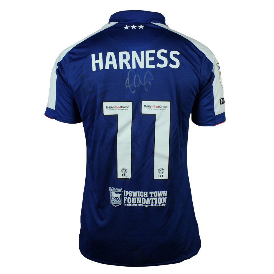 Marcus Harness Ipswich Town shirt