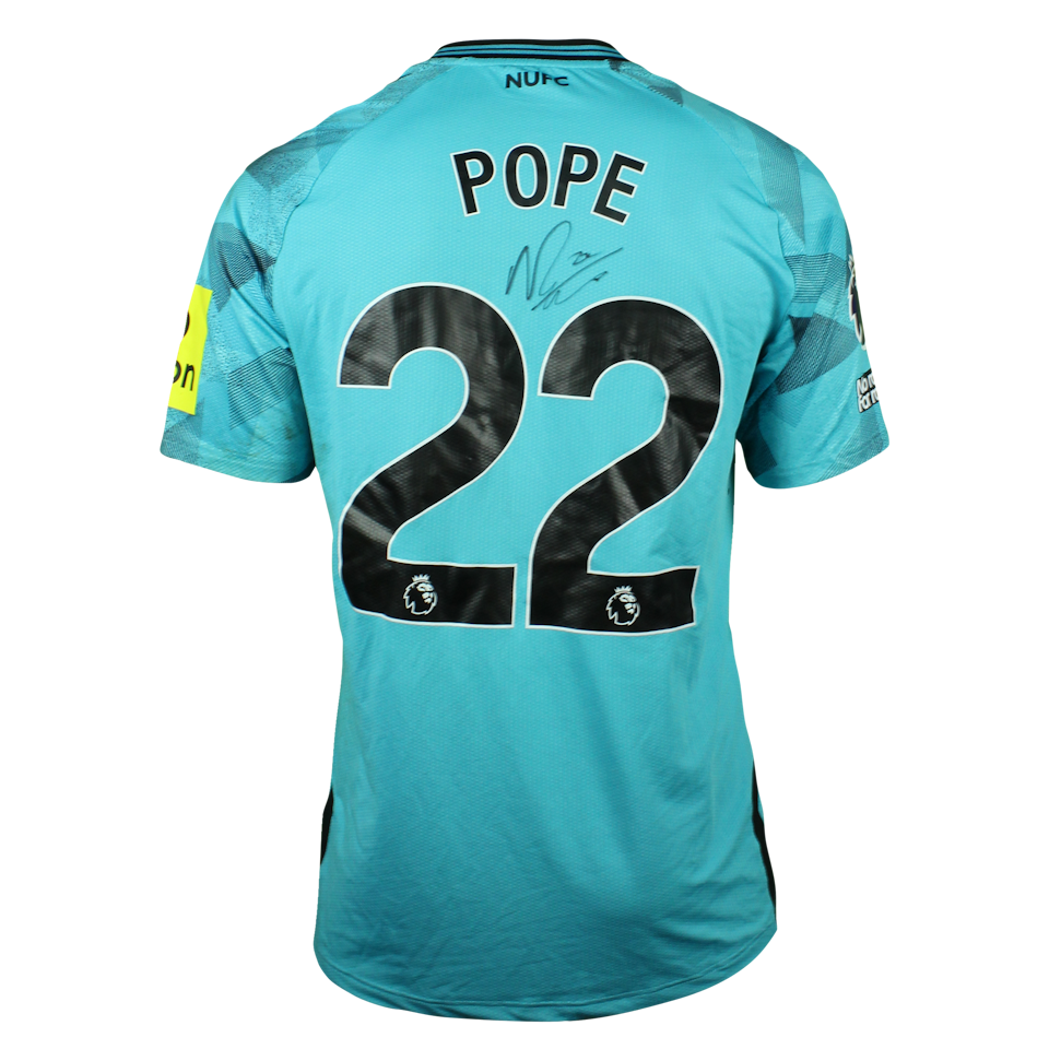 Nick Pope Newcastle United camisa.
