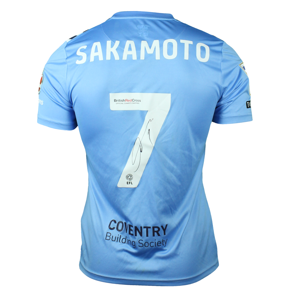 Tatsuhiro Sakamoto Coventry City shirt