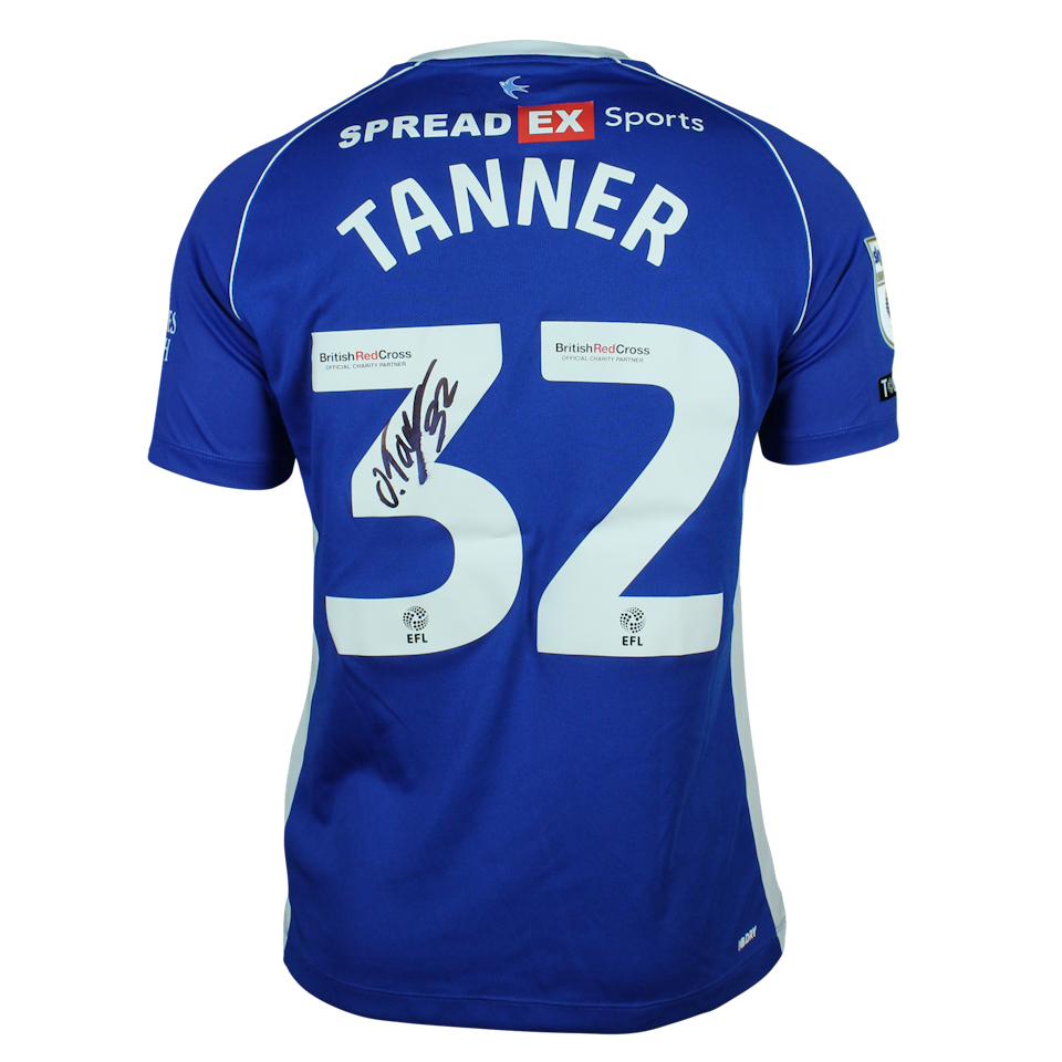 Ollie Tanner Cardiff City FC shirt