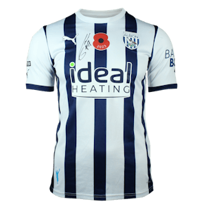 West Bromwich Albion 팀의 Jeremy Sarmiento 셔츠
