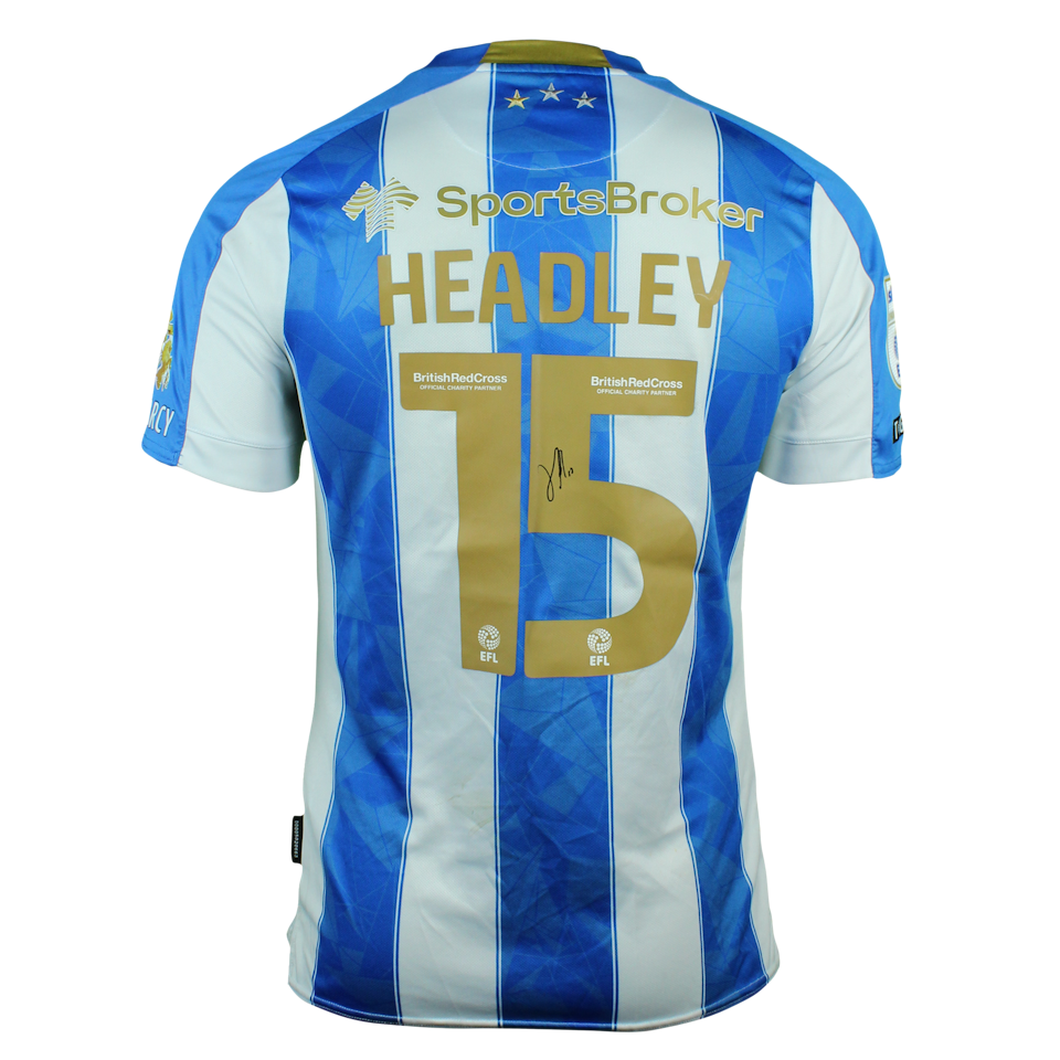 Jaheim Headley Huddersfield Town shirt