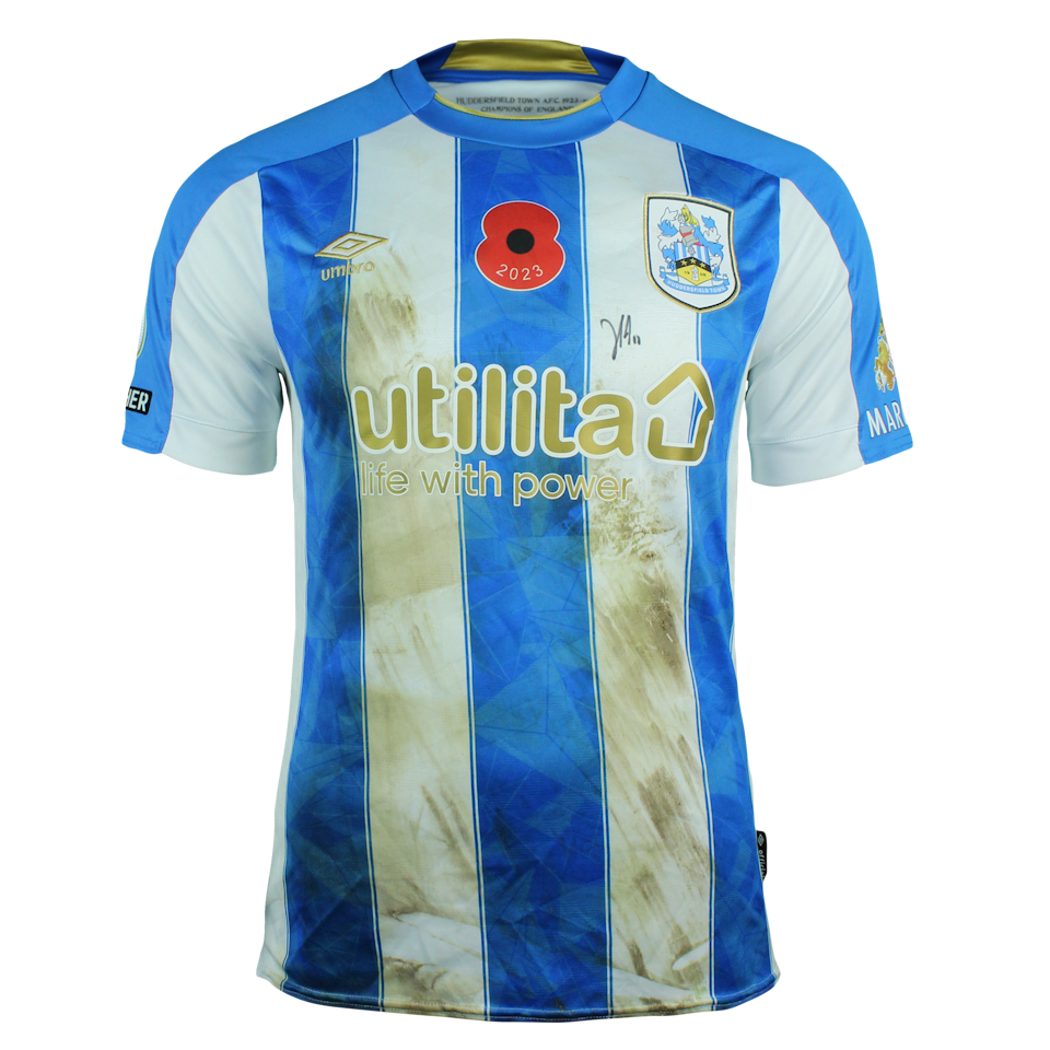 Jaheim Headley Huddersfield Town shirt