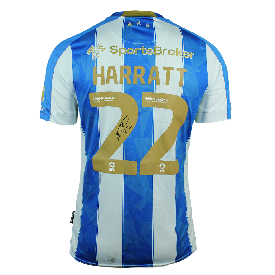 Kian Harratt (MI) Huddersfield Town shirt