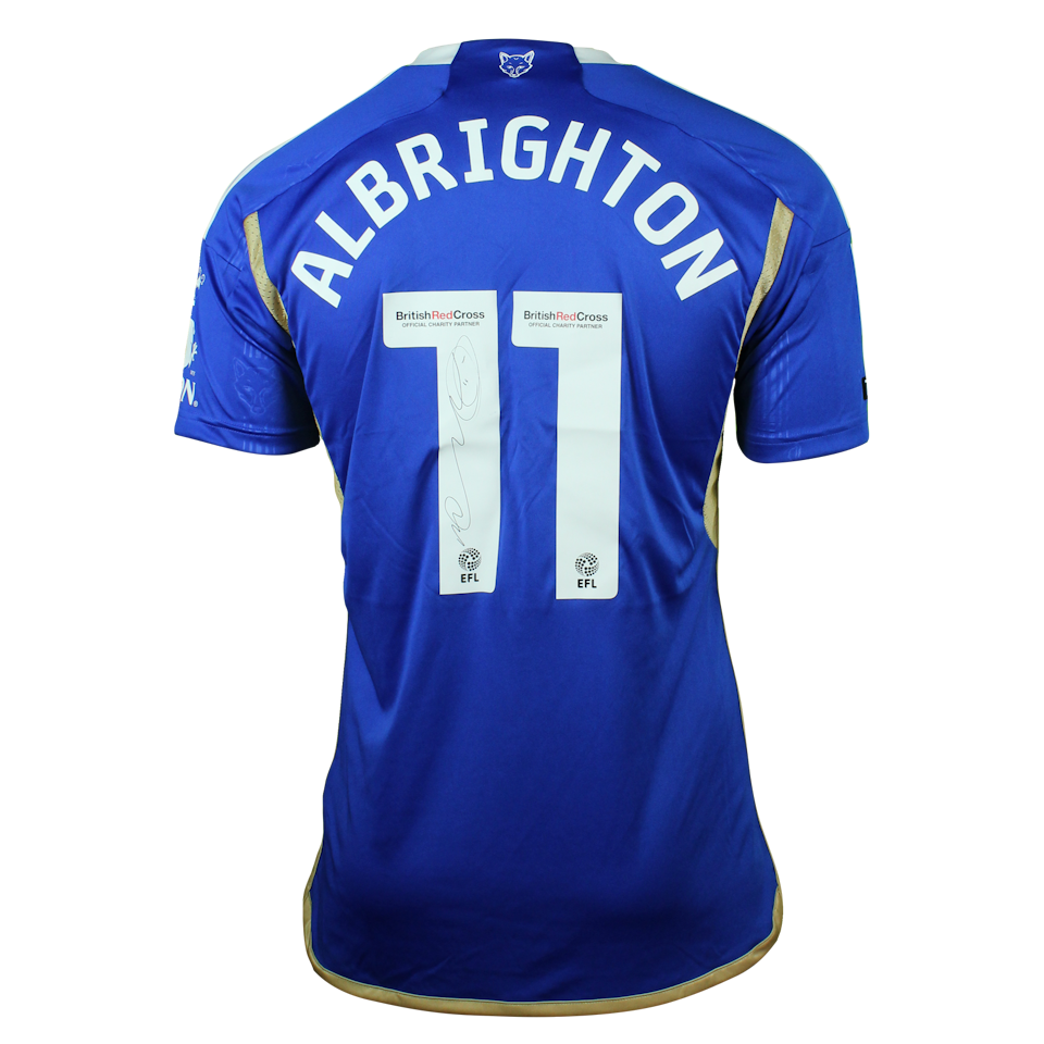 Marc Albrighton Leicester City shirt