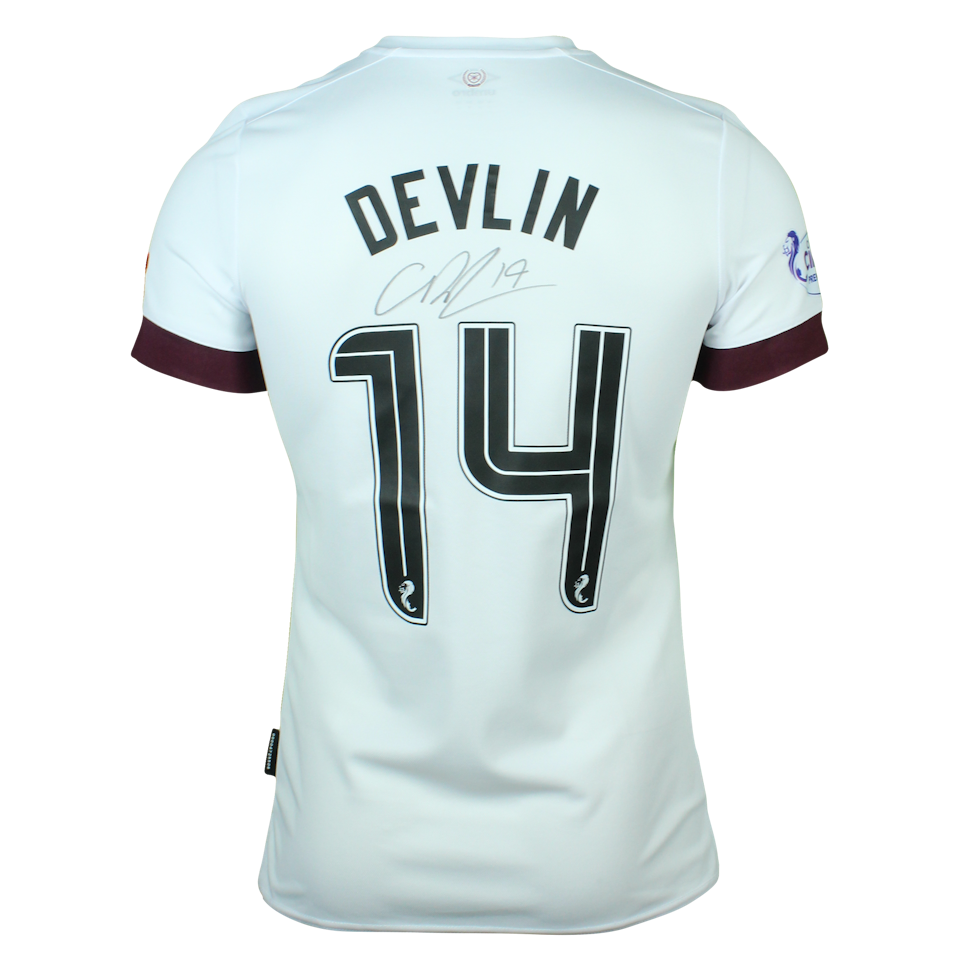 Cameron Devlin Heart of Midlothian shirt