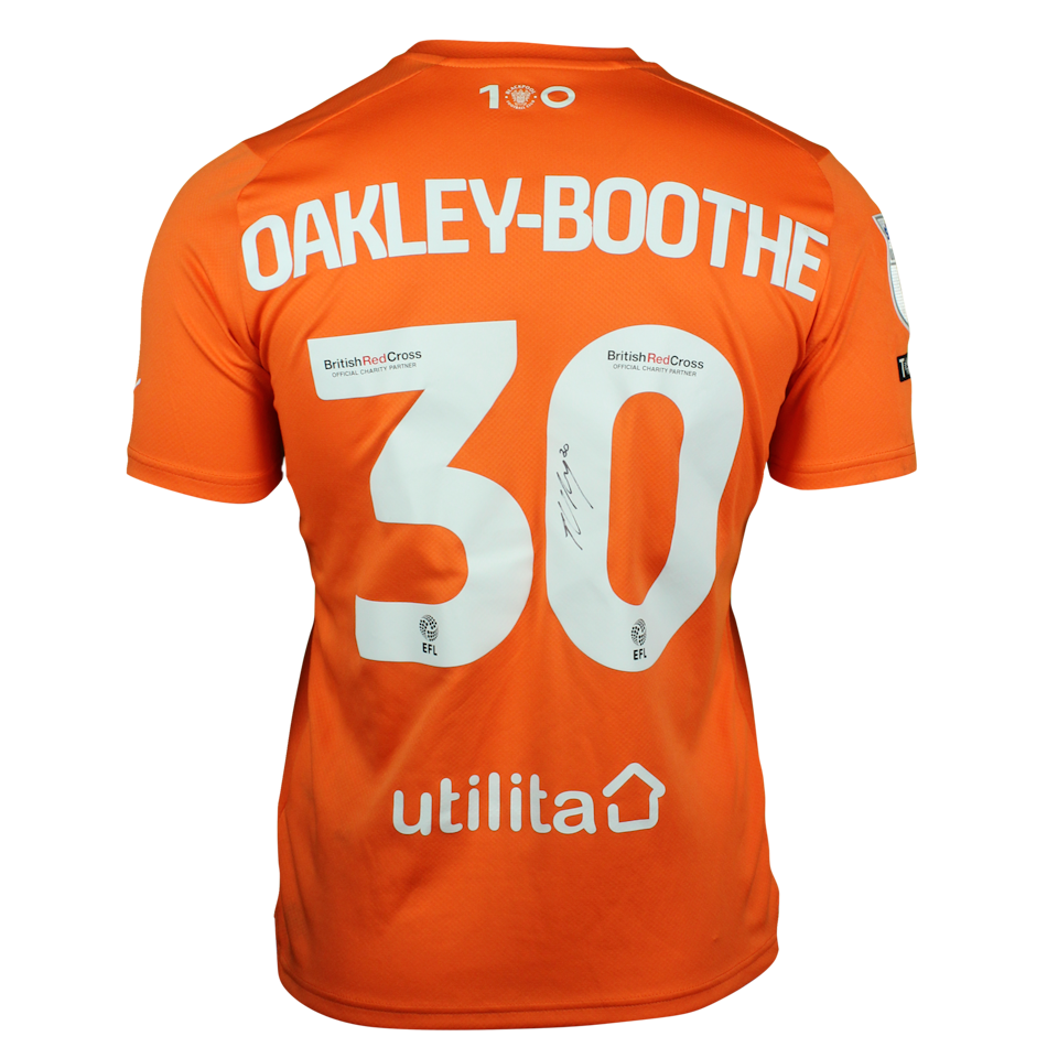 Tashan Oakley-Boothe Blackpool jersey