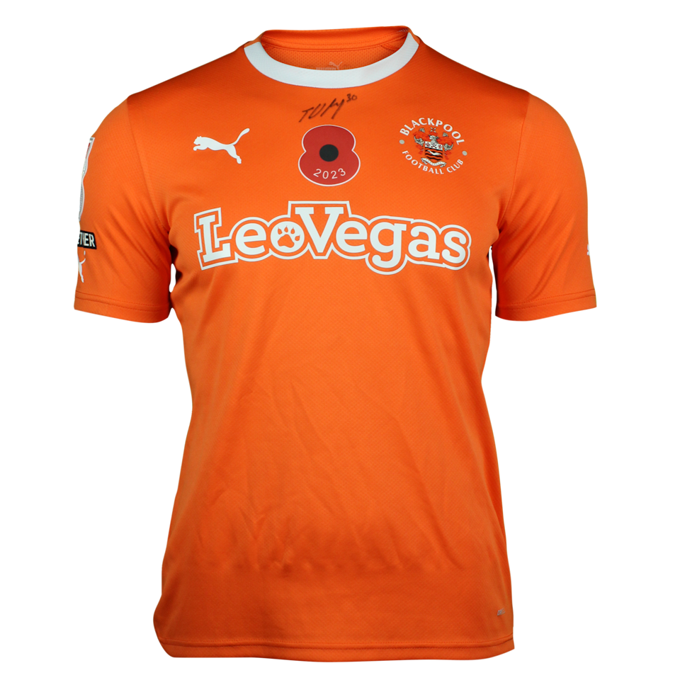 Tashan Oakley-Boothe Blackpool jersey