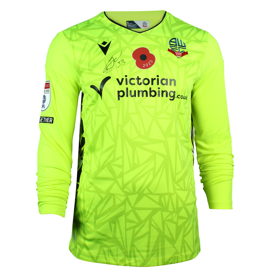Joel Coleman Bolton Wanderers jersey