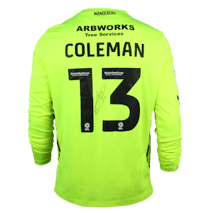 Joel Coleman Bolton Wanderers jersey